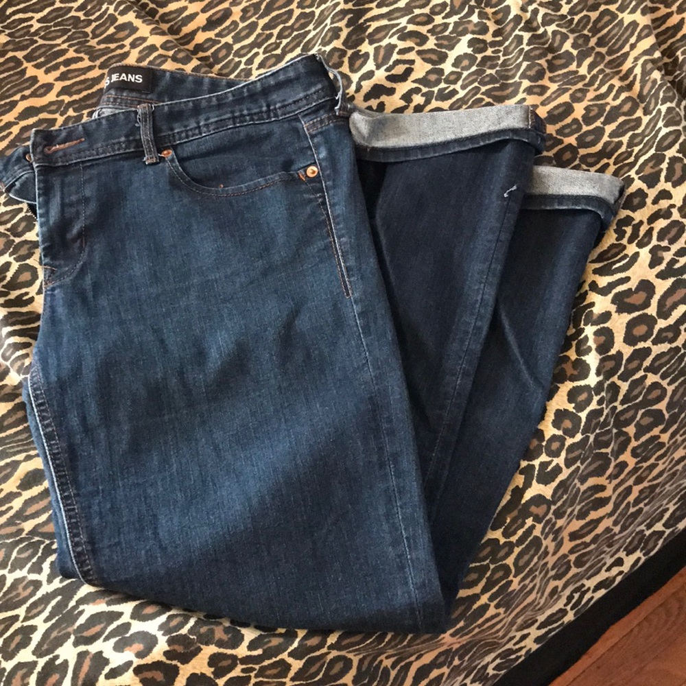 Express cropped jeans